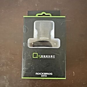 RockBros Rear Bike Light Red USB Rechargeable Waterproof Cycling Tail Light Safe